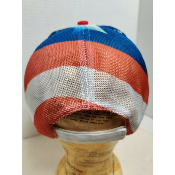 K- Products Budweiser American Flag Adjustable Mesh Trucker Hat Cap Beer - Picture 3 of 7